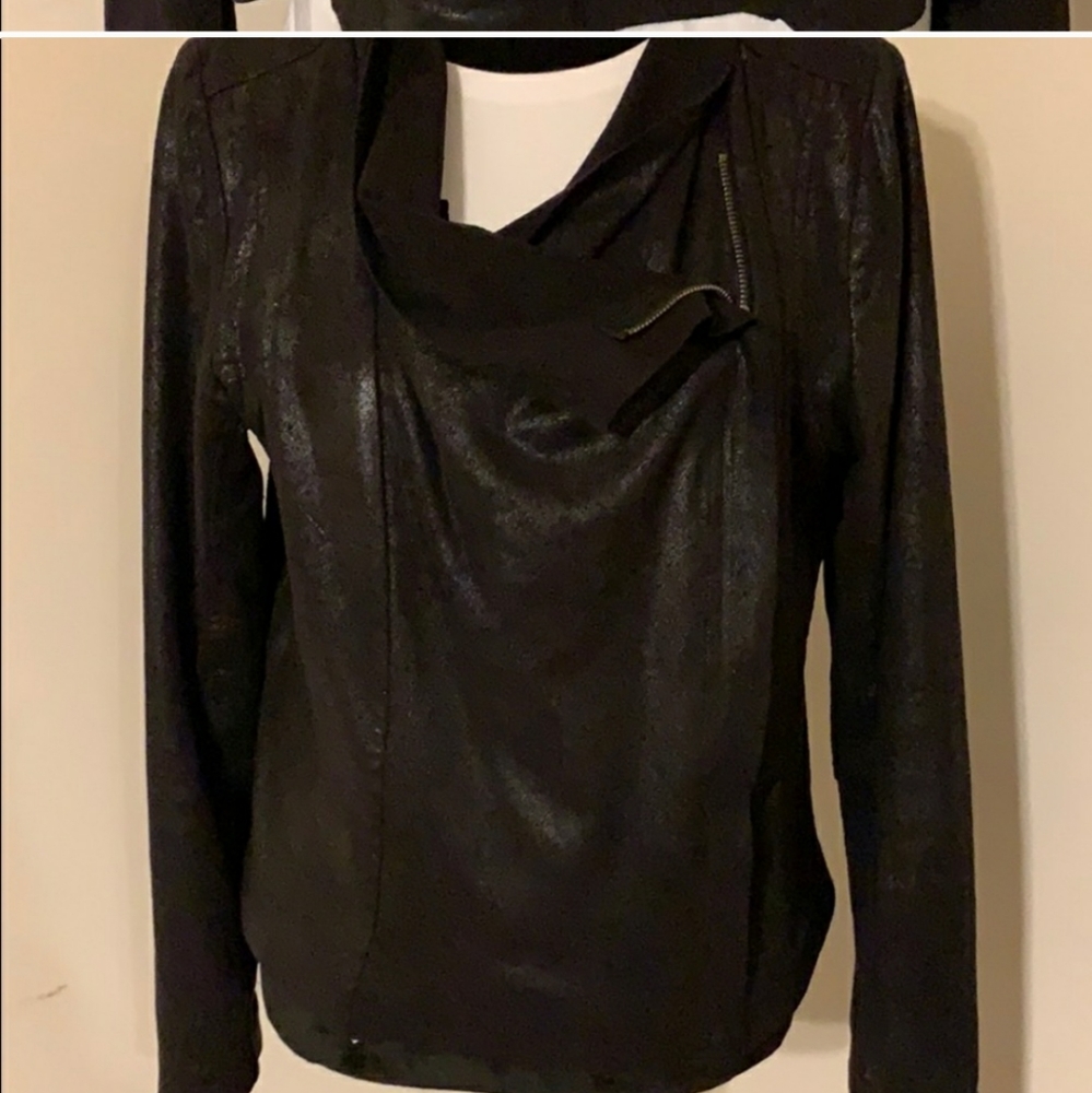 Gibson Latimer Faux Leather Jacket/Blazer